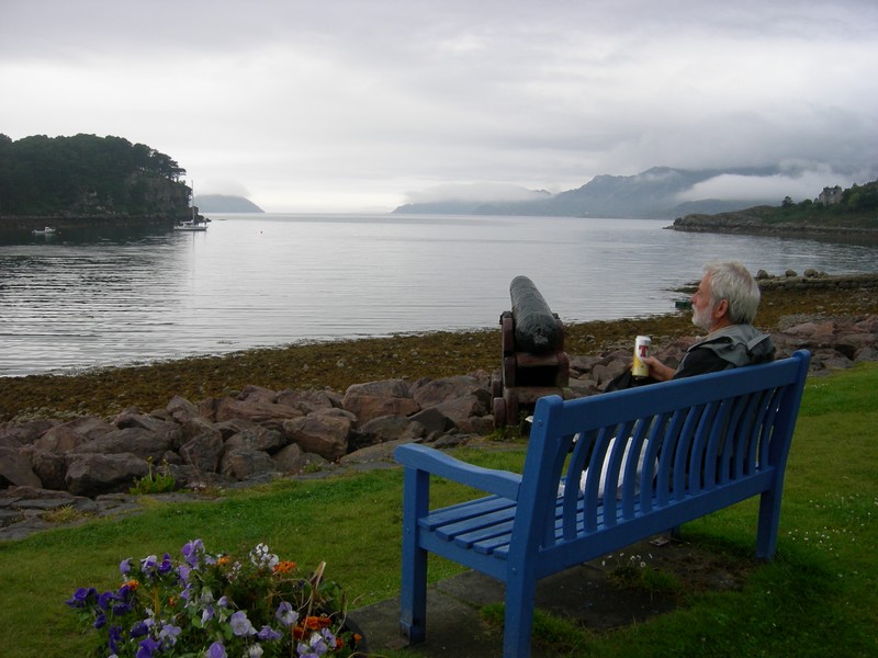sur cote ouest à Lochcarron