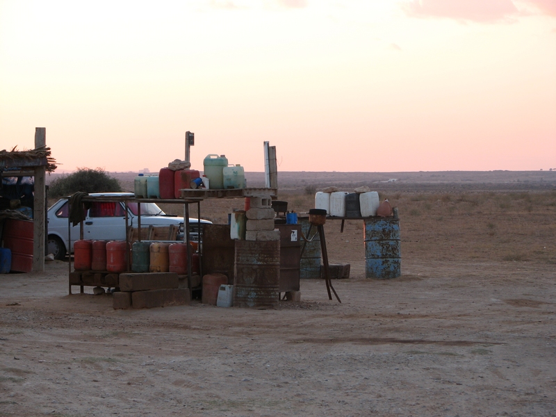 non loin de la Lybie