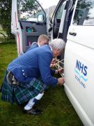 Avant d'entrer aux Highland Games