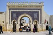 Une entrée de la médina de Fez bab-boujeloud