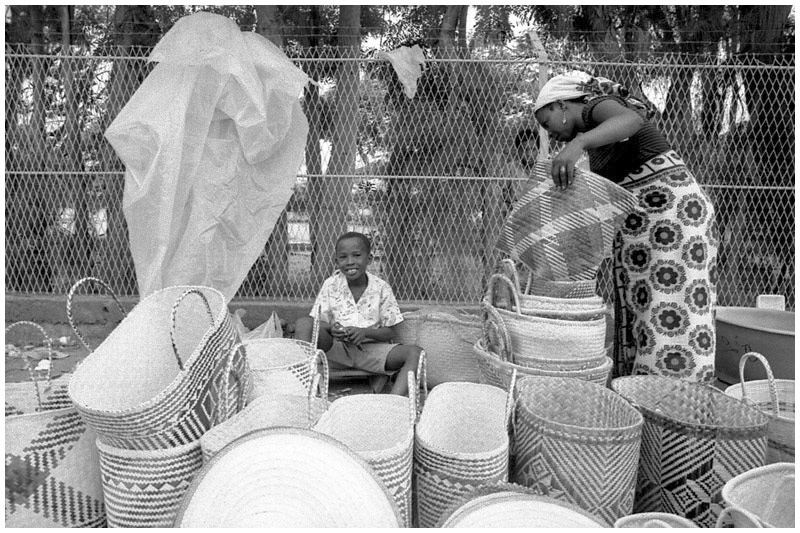 Vendeurs de paniers