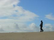 sur les dunes à Faraid Head