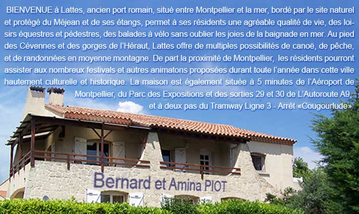 L'étage de la maison de Bernard et Amina Piot